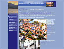 Tablet Screenshot of ferien-wohnung-konstanz.de